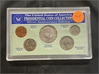 Presidential Coin Collection Silver Anniversary