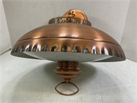 MID CENTURY MODERN COPPER HANGING LAMP -