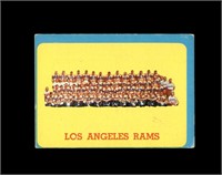 1963 Topps #48 Los Angeles Rams TC VG to VG-EX+