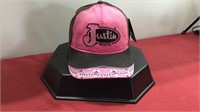 HAT DISPLAY AND JUSTIN HAT