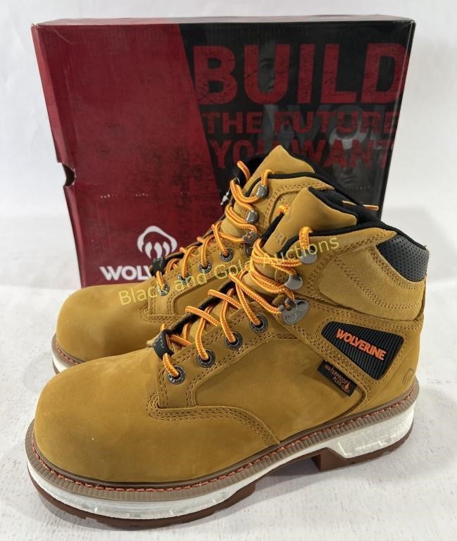 New Men’s 9.5 Wolverine Hellcat 6 In. Boots