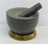 Stone Mortar and Pestle