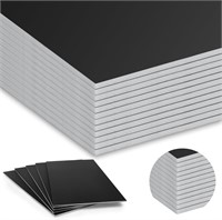 Frienda 12 Pcs Foam Core Board Black Foam Boards