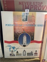 Cats Meow Postage Stamp Lighthouse Series Village