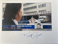 JFK Assassination Dr. Kenneth Salyer signed photo