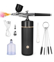 ($64) Airbrush Kit with Compressor Portable Auto