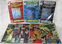 Lot of 8 Spiderman Comics
