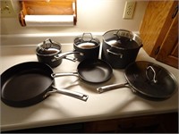 Set of Calphalon Pots and Pans