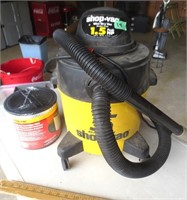 Shop-Vac 1.5hp 5 gal w/new filter