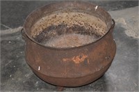 15 Gallon Cast Iron Planter/Pot - no holes