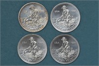 4 - 1986 Engelhard Prospector 1ozt Silver.999