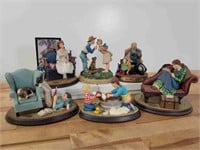 Norman Rockwell Collectable Figures - Lot 6