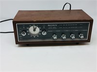vintage Sony clock radio