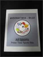 PRIME TIME SPORTS MYSTERY 8X10 SIGNED PHOTO