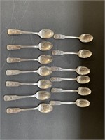 Lot of (13) Original Colonies Spoons