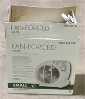 (E) Intertek Fan forced Heater.  ( small 1,500