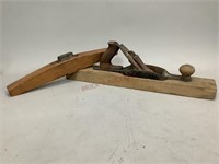 Antique Wood Plane and Level