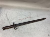 WWII Japanese Style Bayonet with Scabbard