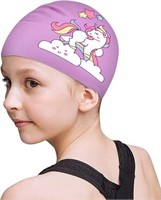 FUNOWN Kids Swim Caps for Kids, Children, Boys and