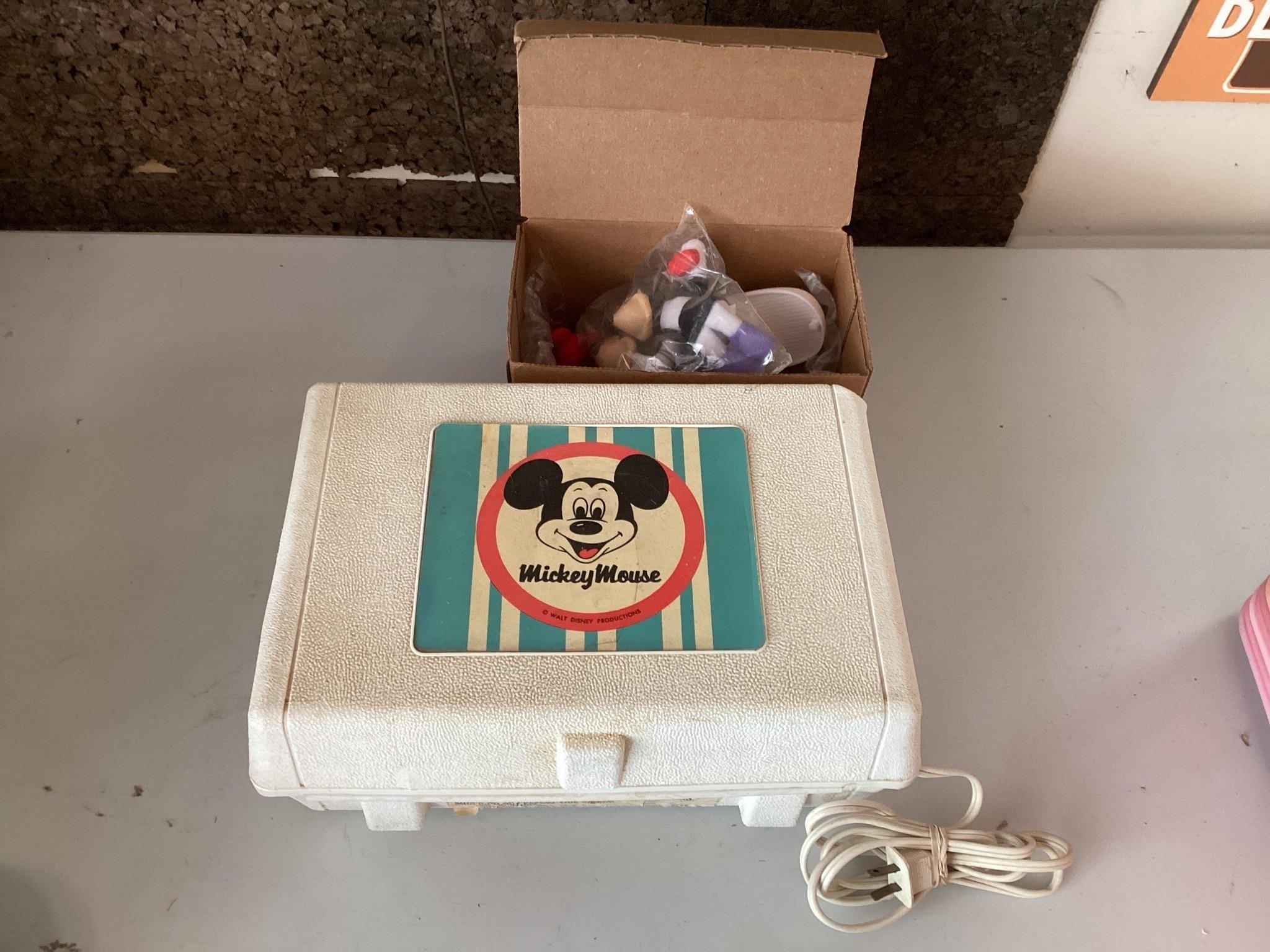 Mickey Mouse concert record player, toys