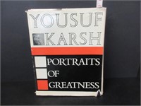 1960'S AUTOGRAPHED "YOUSUF KARSH" HARDCOVER BOOK