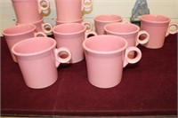 Hotel Ware Pink Mugs