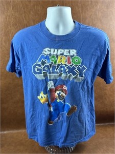 Super Mario Galaxy Tshirt Size Boys XL