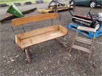 Buggy seat and small step ladder