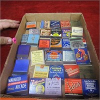 Very old matchbooks.