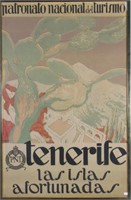 Spanish Poster, The Fortunate Islands