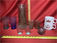 Vintage glassware