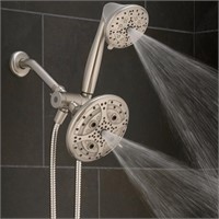 $70  Oxygenics Drench Brushed Nickel Dual Shower