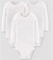 18M Baby 3pk Long Sleeve Bodysuit