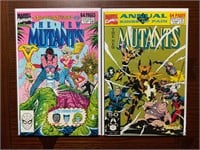 Marvel Comics 2 piece New Mutants Annual 5 & 7