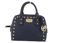 Michael Kors Navy Blue Handbag