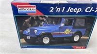 Monogram 2 in 1 jeep CJ-7