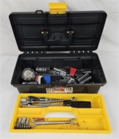 Tool Box W/ Sockets, Hex Keys & More