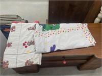 2 vintage baby quilts