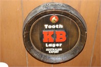 Tooth KB Lager Australian Export Beer Bar Sign