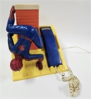 1984 Amazing Spiderman Push Button Telephone
