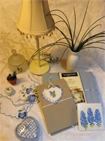 Lot of Various Ceramic Table Items, Lamps & More