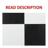 Achim 12x12 Vinyl Floor Tiles 80 Tiles Black