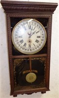 Antique Sessions Regulator Wind-up Wall Clock