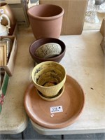 5 Assorted Pottery Pieces