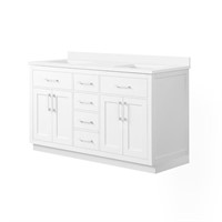 P ALONSO VANITY 60 WHITE