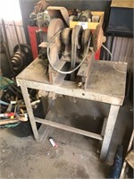 bench grinder & wire wheel