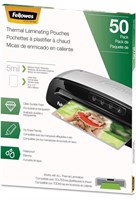 (Sealed) Fellowes Thermal Laminating Pouches,