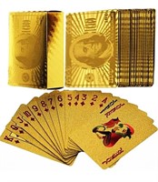 Gold Playing Cards 24k Carat Gold Plated Make