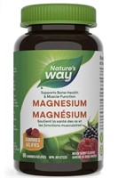 Nature's Way Magnesium Gummies, Supports Bone