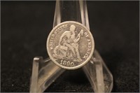 1890-S Seated Liberty Silver Dime